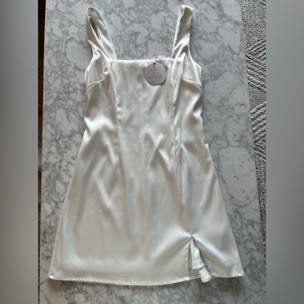 Revolve More to Come Abigail Mini White Dress